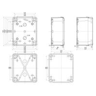 Schneider Electric PanelSeT TBS Wandbehuizing 164 x 192 x 87 ABS Grijs-wit (RAL 7035) 1 stuk(s)