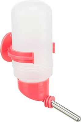 TRIXIE DRINKFLES KUNSTSTOF MET SCHROEFBEVESTIGING ASSORTI 125 ML 12 ST