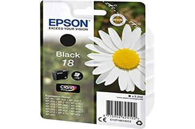 Epson C13T18014022 5.2ml 175pagina's Zwart inktcartridge