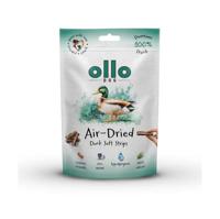 OLLO Air-Dried Duck strips - traktatie voor hond - 80g - thumbnail