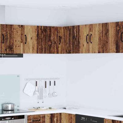 Keukenkast Kalmar Oudhout 57 x 57 x 40 cm Bewerkt hout