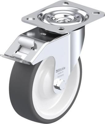 Blickle L-POTH 125KA-FI Zwenkwiel met rem Wieldiameter: 125 mm Draagvermogen (max.): 250 kg 1 stuk(s) Blickle L-POTH 125KA-FI Zwenkwiel met rem Wieldiameter: 125 mm Draagvermogen (max.): 250 kg 1 stuk(s)