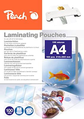 Peach Lamineerfolie 100 Micron A4