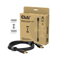 club3D CAC-1094 DisplayPort Verlengkabel [1x DisplayPort stekker - 1x DisplayPort stekker] Meerdere kleuren 2 m - thumbnail