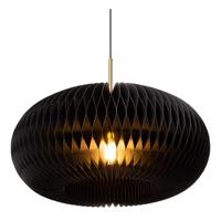 Lucide ARMONI - Hanglamp - Ø 52 cm - 1xE27 - Zwart - thumbnail