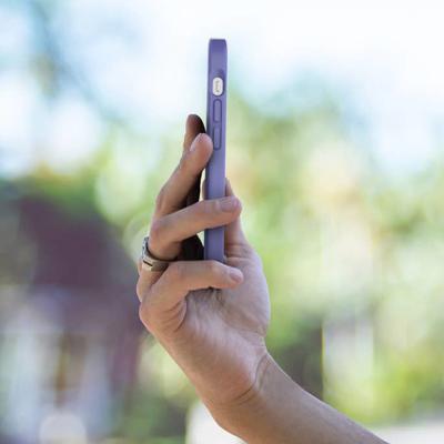 Gear4 Holborn Slim - Achterzijde behuizing voor mobiele telefoon - polycarbonaat, D3O, thermoplastic polyurethaan (TPU) - zwart - ultraslank ontwerp - voor Apple iPhone 12 mini