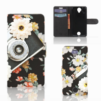 Acer Liquid Z330 Telefoonhoesje met foto Vintage Camera - thumbnail