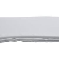 Tuinzitkussens 4 st vierkant 45x45x2 cm lichtgrijs - thumbnail