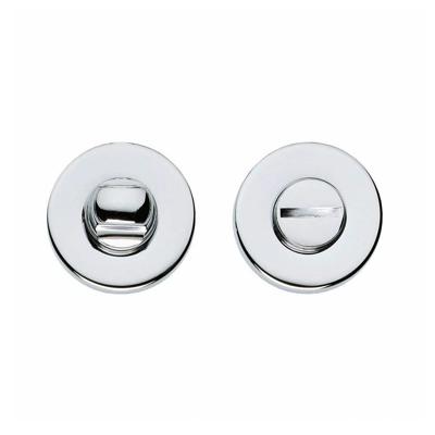 Intersteel Rozet met toilet-/badkamersluiting verdekt 50x8mm - chroom Intersteel Rozet met toilet-/badkamersluiting verdekt 50x8mm - chroom