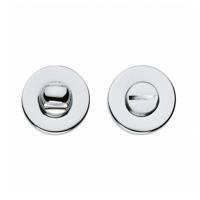 Intersteel Rozet met toilet-/badkamersluiting verdekt 50x8mm - chroom - thumbnail