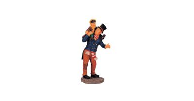 Lemax bob cratchit and tiny tim kerstdorp figuur type 1 Caddington Village 2000