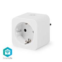 Nedis WIFIP121FWT Smartlife Smart Stekker Wi-fi Energiemeter 3680 W Type F (cee 7/3) -10 - 45 °c Android / Ios Wit - thumbnail