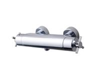 Wiesbaden Cool Touch Cross douchethermostaat chroom 29.3937 - thumbnail