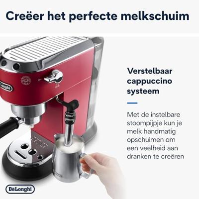 DeLonghi EC685.R Koffiezetapparaat en waterkoker