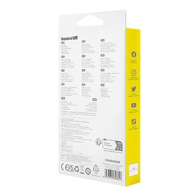 Baseus USB C naar USB C datakabel 1 m 240 W Zwart