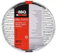 BBQ Barbecue Grillschalen Rond 3stuks - thumbnail