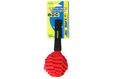 Petsport Twisted Chews - Cherry Bomberr Petsport Twisted Chews - Cherry Bomberr