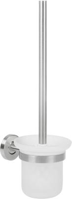 Saqu Steel Toiletborstelhouder met borstel RVS