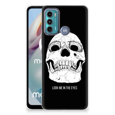 Silicone Back Case Motorola Moto G60 Skull Eyes Silicone Back Case Motorola Moto G60 Skull Eyes