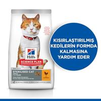 Hill's Science Plan Gesteriliseerd kattenvoer voor jongvolwassenen met kip 10 kg - thumbnail