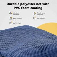 Tenttapijt Blauw 200 x 200 cm Polyester - thumbnail