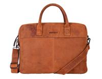 DSTRCT Wall Street Workingbag 15,6 inch-Cognac - thumbnail