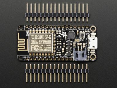 Adafruit Feather HUZZAH avec ESP8266 WiFi
