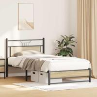 Bedframe zonder matras hout sonoma eikenkleurig 100x190 cm - thumbnail