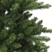 VidaXL Kunstmatige inklapbare kerstboom groen 150 cm pvc en staal - thumbnail