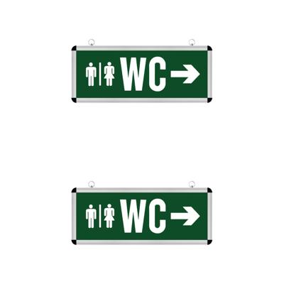 Rabonta LED Noodverlichting voor WC - 2 Stuks - Hangend - 3W