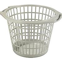 Wasmand Rond 48 cm Grijs - thumbnail
