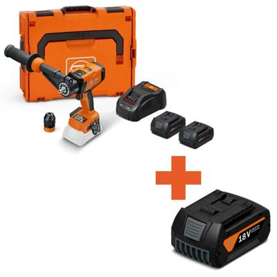 Fein ASCM 18-4 QMP AS 71161665000 Accu-klopboor/schroefmachine 18 V 5.0 Ah Li-ion Incl. 2 accus, Incl. lader, Incl. koffer