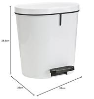 Sunware Zamora Pedaalemmer 8L Wit - thumbnail