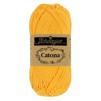 Scheepjes Catona 50g - 208 Yellow Gold - Haakgaren / Breigaren - thumbnail