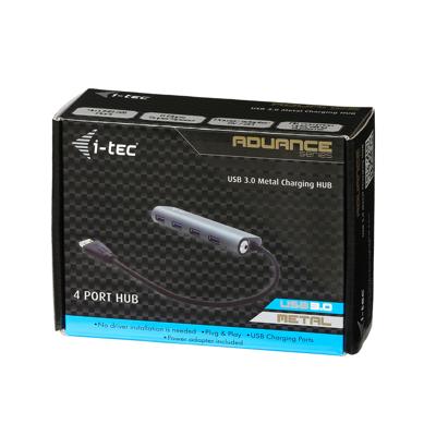 i-tec 4-Port USB 3.0 Metal Charging usb-hub i-tec 4-Port USB 3.0 Metal Charging usb-hub