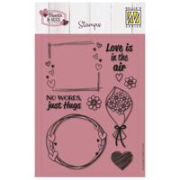 Nellie's Choice • clear stamps no words, just hugs 8st. - thumbnail