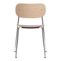 Audo Copenhagen Co Chair eetkamerstoel chroom natural oak - thumbnail
