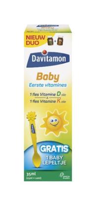 Davitamon Baby Eerste Vitamines D + K Druppels