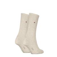 Tommy Hilfiger 2-pack sokken - Naadloze Dames katoenen sokken - thumbnail