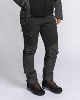 Pinewood® Damesbroek Finnveden Hybrid Extreme Trousers W's, zwart/d.antraciet, Maat: 38S - thumbnail