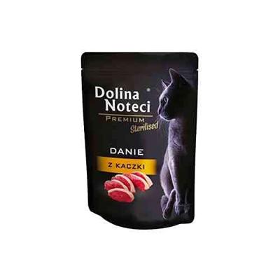 Dolina Noteci Premium Sterilised Eendschotel - natvoer voor gesteriliseerde katten - 85g