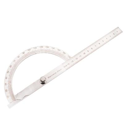 0-180 graden roestvrijstaal Protractor hoek zoeker met 0-150mm arm meten liniaal gereedschap