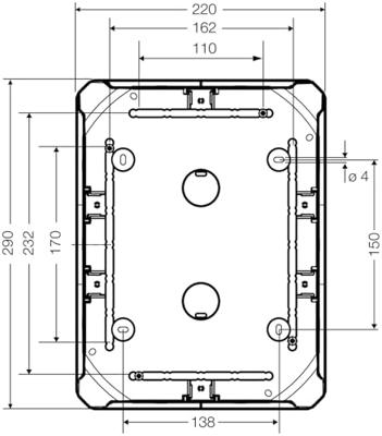 Hensel 62000075 Verdeeldoos Halogeenvrij, Verzegelbaar, Weerbestendig (l x b) 295 mm x 225 mm 1 stuk(s) Hensel 62000075 Verdeeldoos Halogeenvrij, Verzegelbaar, Weerbestendig (l x b) 295 mm x 225 mm 1 stuk(s)