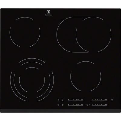 Electrolux EHF6547FXK kookplaat Zwart Ingebouwd 4 zone(s) Electrolux EHF6547FXK kookplaat Zwart Ingebouwd 4 zone(s)