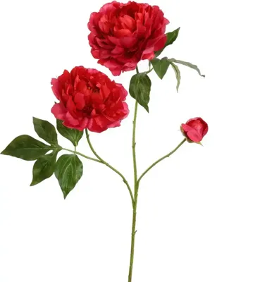 Pure Royal kunsttak pioenroos 80cm beauty