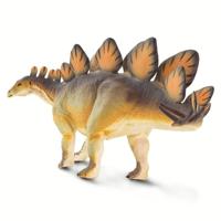 Safari speelfiguur Stegosaurus junior 20,5 x 9,5 cm bruin - thumbnail