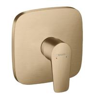 Hansgrohe Talis E ééngreeps douchemengkraan afbouwdeel, Brushed Bronze - thumbnail