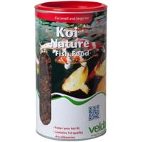 Velda Koi Nature Fish Food 1375g - Rijk aan Zijderupsen, Natuurvoer voor Levendige Sierkoi - thumbnail