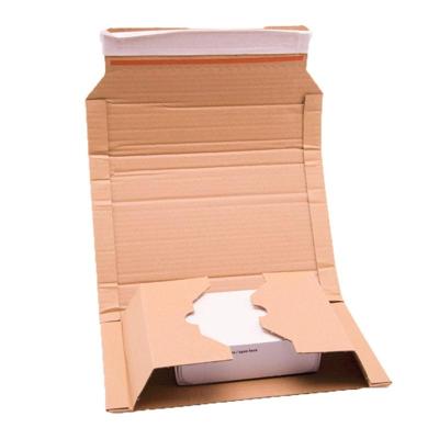 Boekverpakking 302 x 215 x 0-72 mm (a4) bruin | 25 stuks