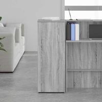 Opbergkast 40x45x103,5 cm bewerkt hout grijs sonoma eikenkleur - thumbnail